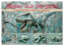 Des êtres venus de la préhistoire (Calendrier mural 2026 DIN A4 horizontal), CAL