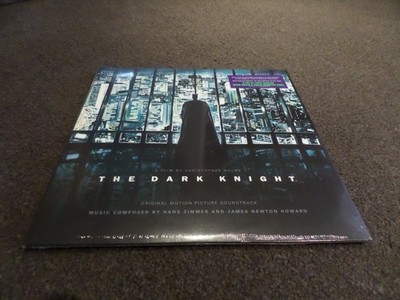 DOUBLE 12 INCH VINYL ALBUM NEW & SEALED SOUNDTRACK THE DARK KNIGHT GREEN PURPLE