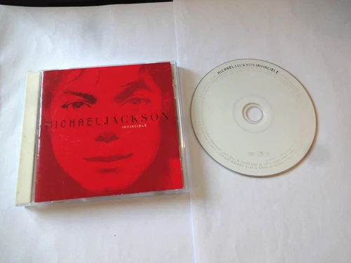 Michael Jackson - Invincible (CD 2001) RED  COVER / USA Pressing