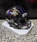 ZAY FLOWERS signed BALTIMORE RAVENS MIDI SPEED FLEX MID SIZE Helmet COA BECKETT