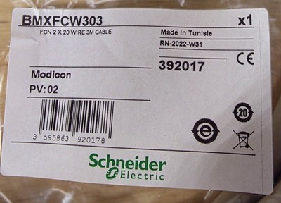 New In Box SCHNEIDER BMXFCW303 PLC Connection Cable