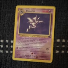 Pokémon Haunter Fossil Rare Unlimited Regular 21/62 Wizards of the Coast