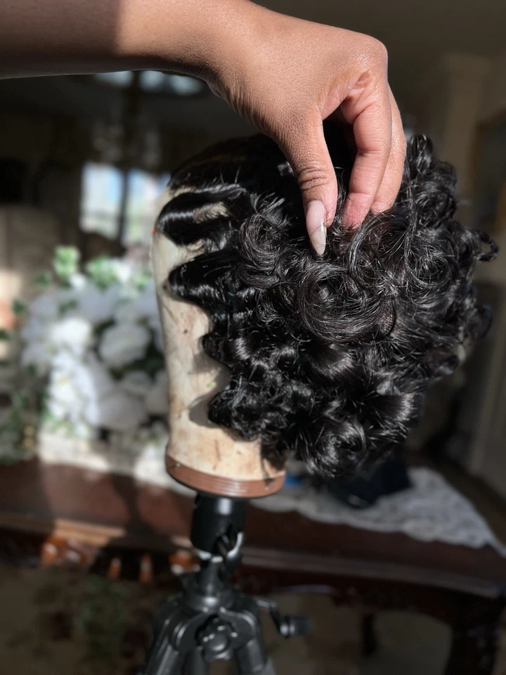 360 hd lace human hair wigs - Image 2 of 4