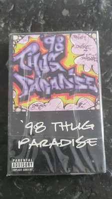 MEGA RAR VINTAGE 90s CASSETTE RAP HIP HOP SEALED TRAGEDY CAPONE 98 THUG PARADISE