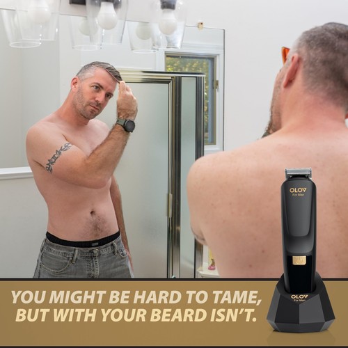 Beard Trimmer 21 Piece All-in-One Mens Grooming Kit and Hair Clipper Nose Ear... - Picture 7 of 7