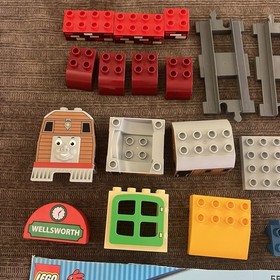 LEGO Duplo Thomas & Friends Toby at Wellsworth Station 5555 Complete 18pc Set