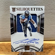 2015 Panini Crown Royale - Rookie Silhouettes Ameer Abdullah #202 Signatures...