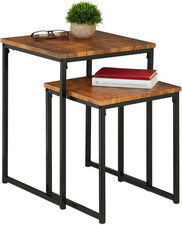 Tavolini Da Salotto, Tavolo Basso Da Caffè Divano Soggiorno, Metallo E MDF, 2 Mi