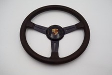 Vintage E. Nardi Porsche 3-spoke Leather Steering Wheel Vintage E. Nardi Porsche 3-spoke Leather Steering Wheel