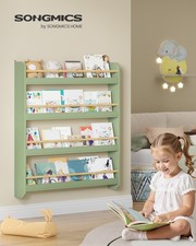 Bücherregal Kinder, Kinderregal, Spielzeugregal, Wandregal, für Kinderzimmer