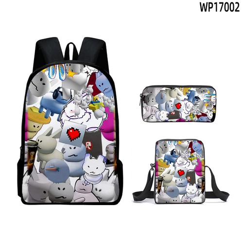 Cosplay Forsaken Chance C00lkid Gubby Kids Backpack Schoolbag Bag Pencil Case - Picture 10 of 32