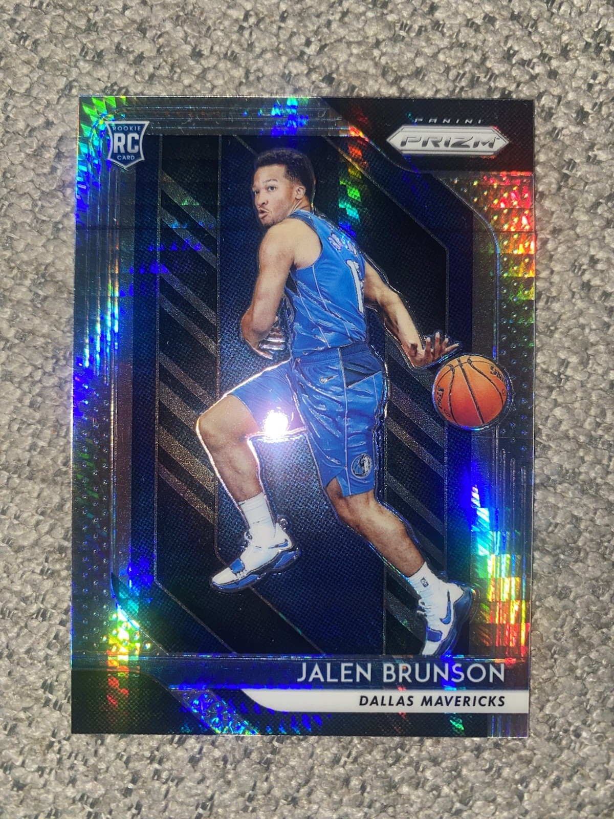 2018-19 Panini Prizm - Jalen Brunson #250 Hyper Prizm (RC)