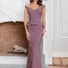MGNY 72718 Mauve Mother of the Bride/Groom Size 8