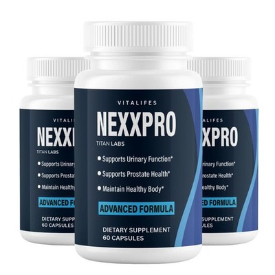 (3 Pack) NexxPro Advanced Male Health Support Supplement Nexx Pro 180 Capsules
