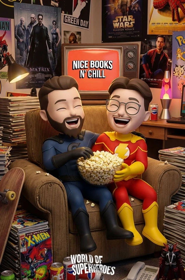 😎 World of Superheroes - Nice Books n' Chill  😎