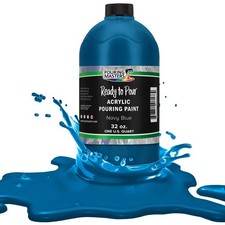 Pouring Masters Navy Blue 32-Ounce (Quart) Wa...