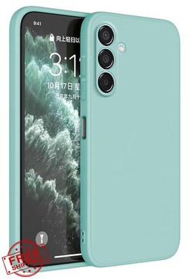 HAFFAN Samsung M55 5G Light Cyan Silicone Case