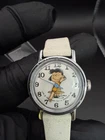 Vintage 1952 Timex United Features Peanuts Lucy Wind-up Mechanical Watch - Works