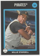 2022 Topps Heritage High Number Willie Stargell #39 Venezuela Stamp SSP Pirates