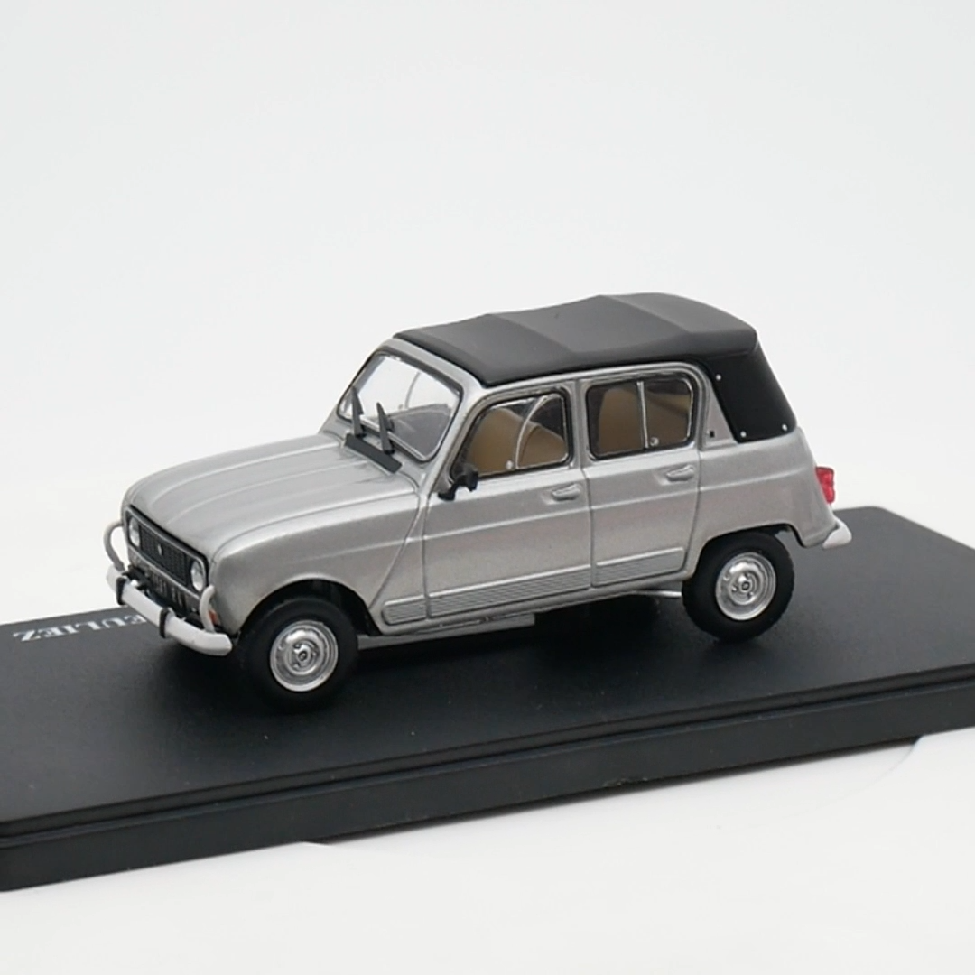Eligor - Scale 1/43 - Renault 4CV et sa Caravane Ailette
