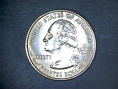 1 Coin 2000P 24Kt Gold Plated New Hampshire State Quarters - Picture 2 of 2