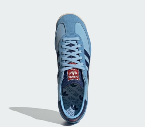adidas Originals SL 72 RS Light Blue Dark Blue Better Scarlet MEN'S SHOES IG4649 - 第 13/20 張圖片