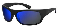 Brand New Polaroid Sunglasses 07886 003 / 5X Black blue Unisex Authentic