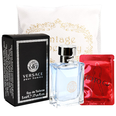 Versace Pour Homme EAU DE TOILETTE 5ml 0.17oz Mens Cologne MINI