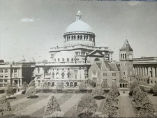 Vintage RPPC Postcard First Church Christ Scientist Boston Massachusetts 1952