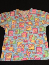 Women  s Scrubs Jaylyn Teddy Bears Size M/L
