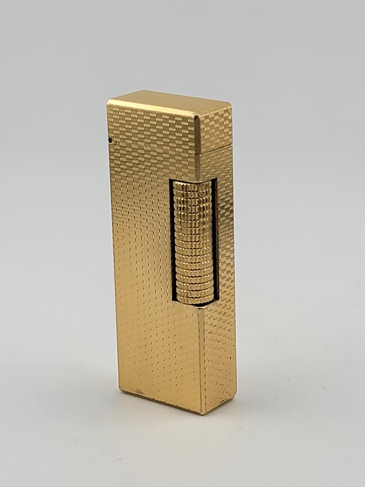 Vintage Dunhill Rollagas Gold Tone Made in Switzerland Very Clean. Untested. 