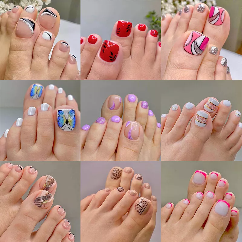 Fake toenails outlet