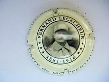 Capsule COMTE DE MONTPERTHUIS - Fernand Lecacheur - Fond Crème - n° 7 a -