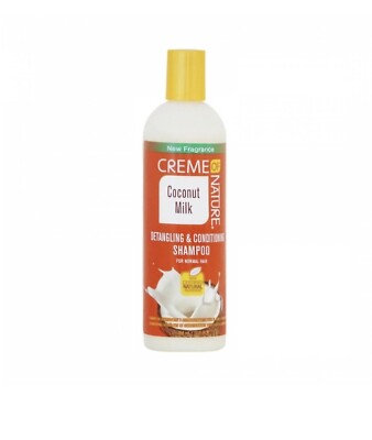 Creme of Nature Detangling and Conditioner Coconut Milk Shampoo 354ml