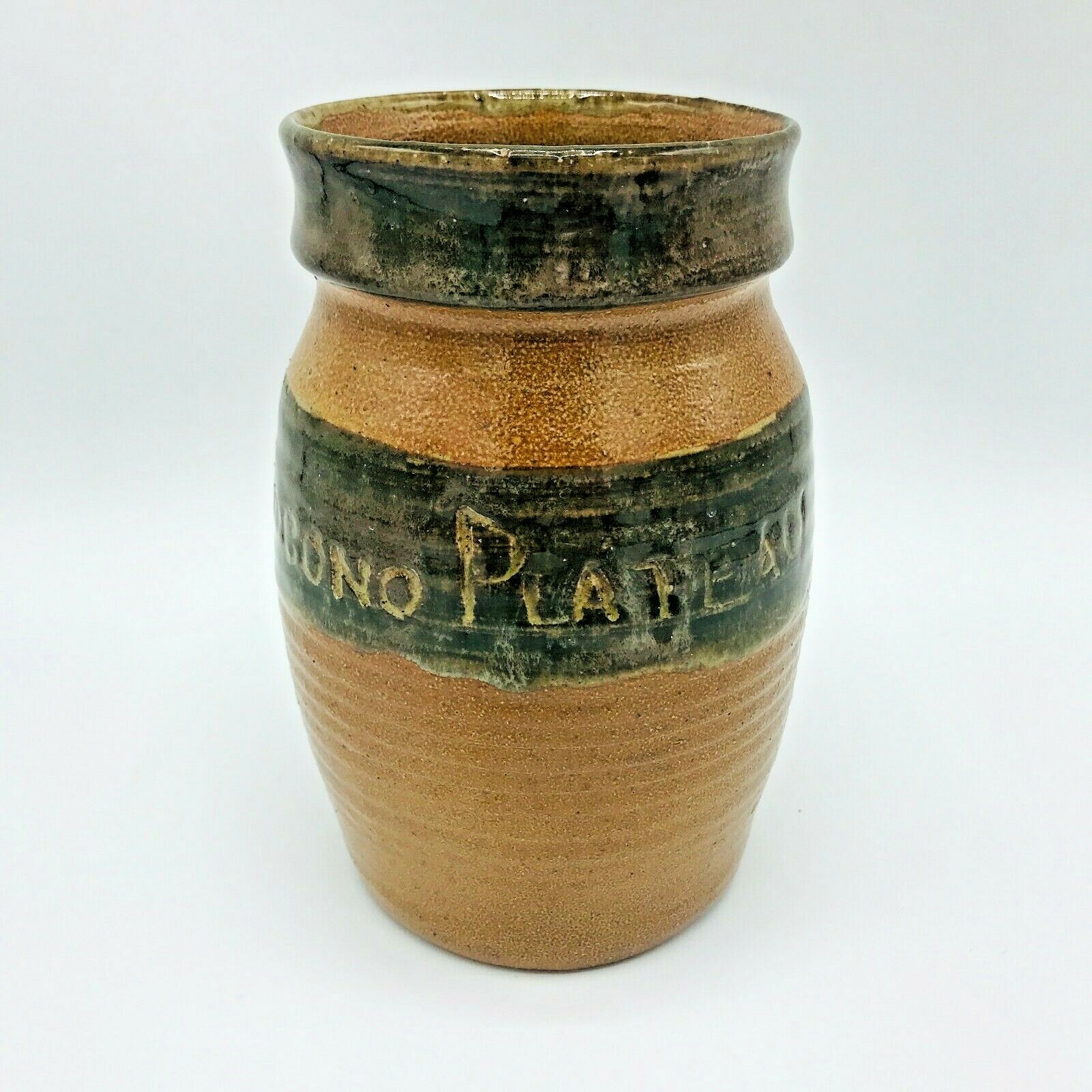 Hand Thrown Pocono Plateau Vase Utensil Holder by Hunsberger 2011