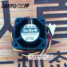 Sanyo 109P0424H3D05 4028 DC24V 0.095A 3-Pin Dual Ball Inverter Cooling Fan