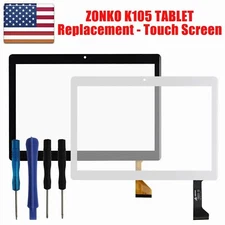 10.1" Touch Screen Digitizer Glass Lens Parts For Zonko K105 Tablet 167*238mm