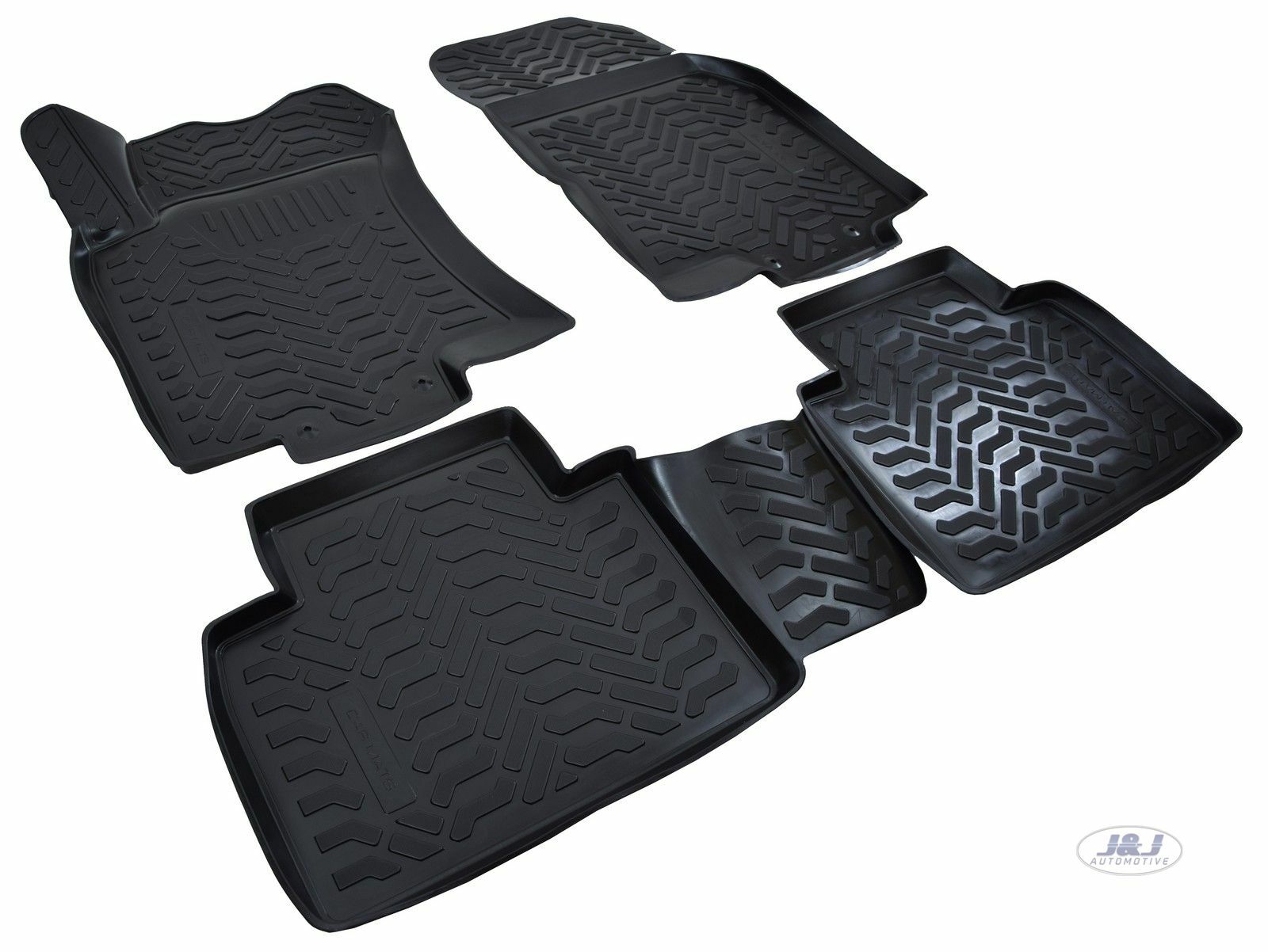 Tapis de sol pour Nissan X-Trail T30 2001-2007 caoutchouc 3D anti-boue étanche