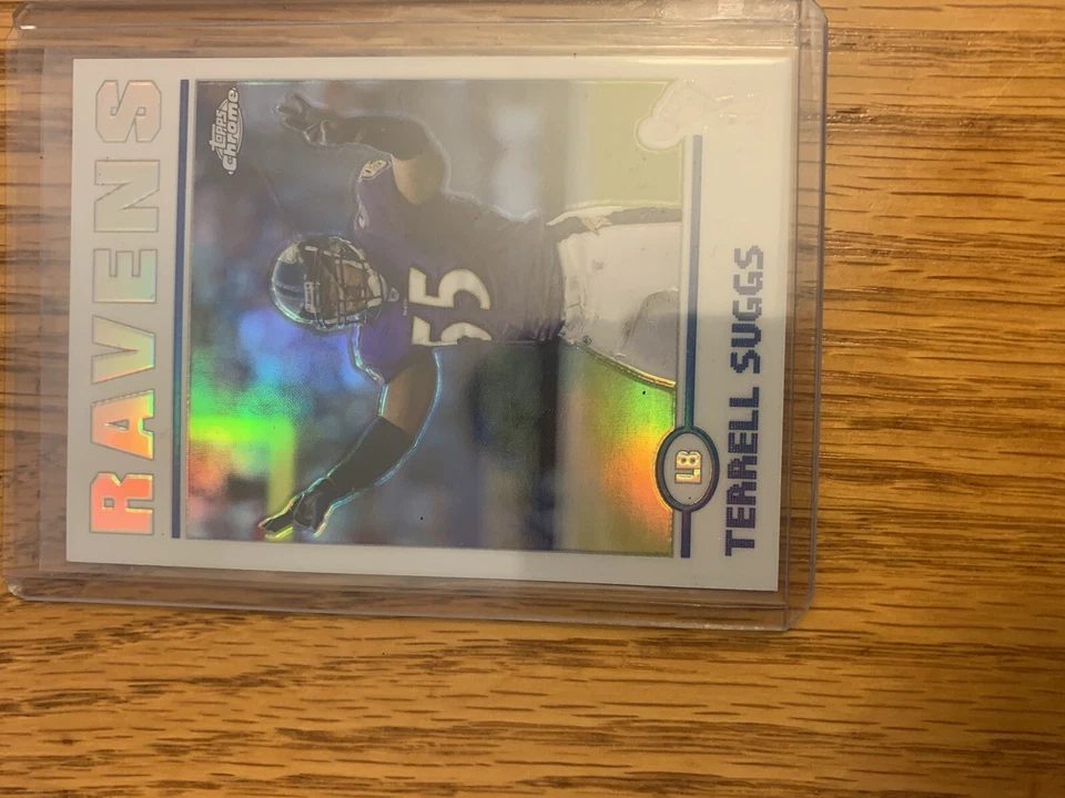 2004 Topps Chrome - Refractor #29 Terrell Suggs - Image 2 of 4