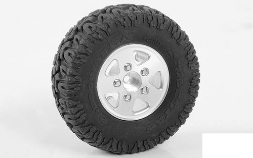 JK 1.0 Scale Beadlock Wheels Z-W0279 RC4WD 18th scale micro Aluminium 7mm Hex - Picture 4 of 6