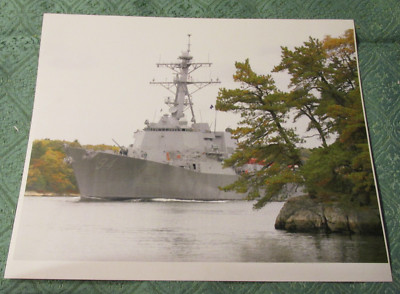 RARE Ship Launch BIW Bath Iron Works Photo USS Nitze 94 Arleigh Burke-class