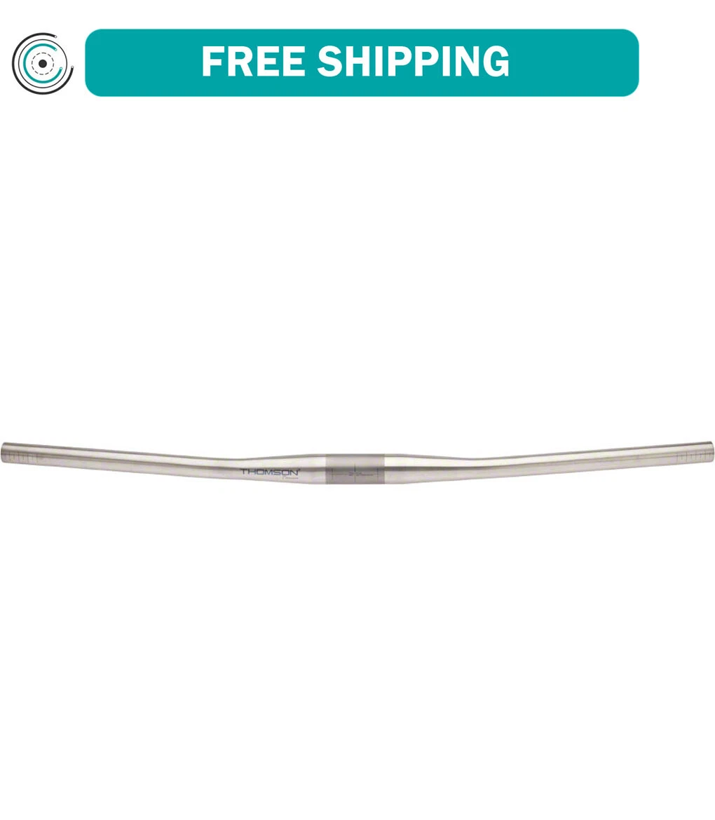 Thomson Handlebar 31.8 30mm 310g Width 730 12 ° Backsweep Silver