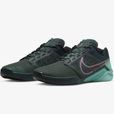 Nike React Metcon Turbo 2 Pro Men's Shoes Black Teal Sz 8.5 DH3392 393