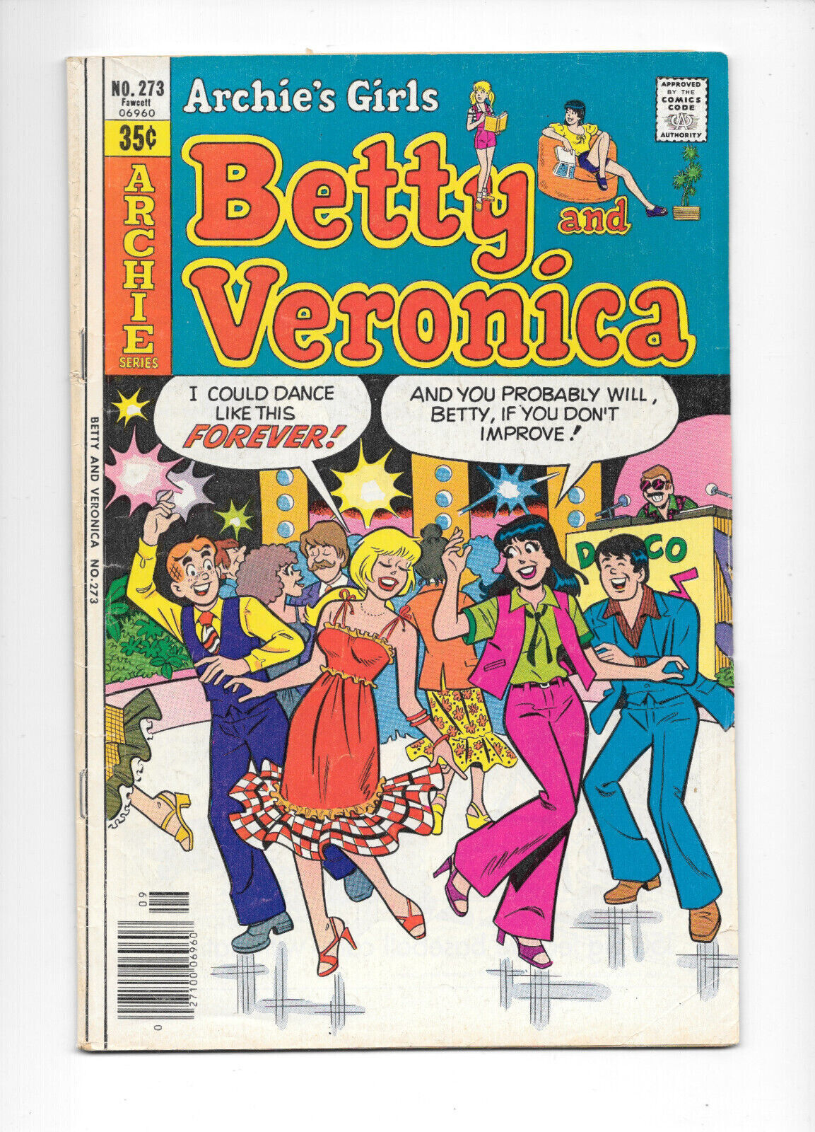 Betty And Veronica #273 1978 VG Archie Comics