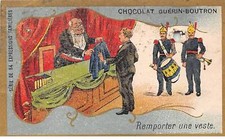 Chromos.AM13527.Gu&eacute;rin-Boutron.10x6 cm Etwa, Ausdrucke f&uuml;r den Alltag, Remport