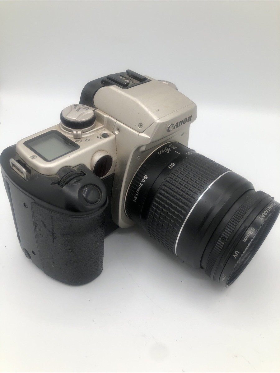 Canon EOS Elan II 35mm Film Camera + Canon Zoom Lens EF 28-80mm | eBay