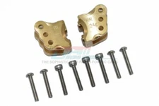 For Axial RBX10 Rock Bouncer-BRASS REAR AXLE MOUNT SET FOR SUSPENSION LINKS -2PC