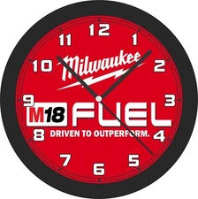 Milwaukee Tools "Fuel" 14 Inch Wall Clock