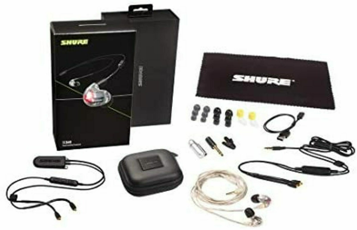 SE846 WIRELESS SE846-CL＋BT2-A SHURE Wireless Earphone BT2 Series SE846-CL + BT2-A Clea | eBay
