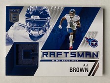 2021 Panini Donruss Elite Craftsman Jerseys AJ Brown #CJ5
